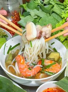 Bún Mắm - 76.000 ₫ tại Thanh Phương - Bánh Xèo & Bún Mắm Miền Tây - Hoàng Hoa Thám