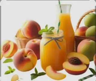 Hình ảnh nước mía đào