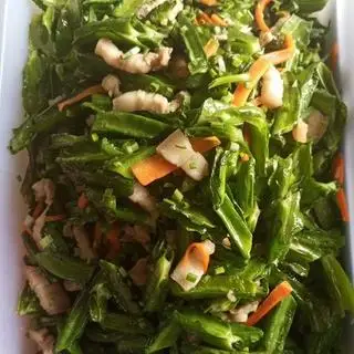Hình ảnh đậu rồng xào thịt 