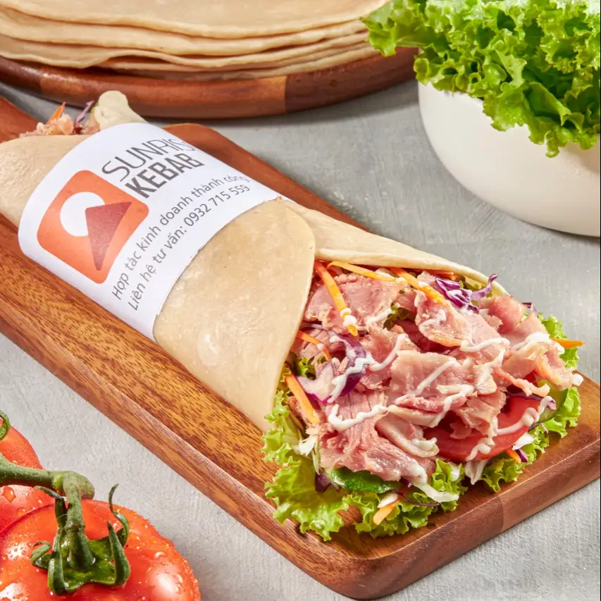 bánh cuộn đặc biệt - 45.000 ₫ tại Bánh Mì Kebab Sunrises - Gia Phú