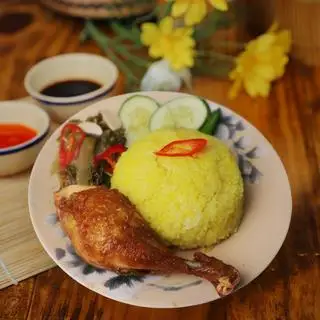 Cơm Gà Xốt Dầu Hào Bào Ngư (Đùi Tỏi/Má Đùi) - 58.000 ₫ tại Bento Delichi by Cooky - Cơm Gà Mắm Tỏi, Xối Mỡ - Vườn Chuối