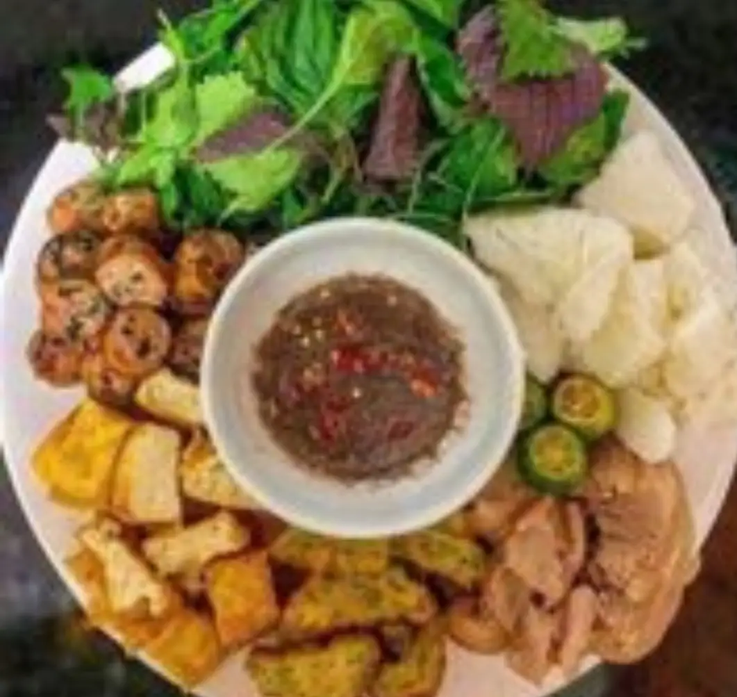 Hình ảnh Bún Đậu Đầy Đủ Không Nem Rán