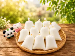 Hình ảnh Set 10 bịch yaourt dẻo truyền thống