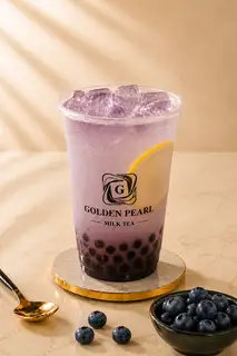 Soda việt quất - Blueberry Soda - 24.500 ₫ tại Golden Pearl - Milk Tea - Phú Mỹ