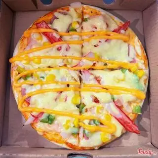 Pizza Hải sản - 85.000 ₫ tại Kem Dừa Siam, Pizza & Ăn Vặt - 24 Đường Số 75