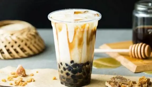 Hình ảnh Sữa Tươi Trân Châu Đường Đen