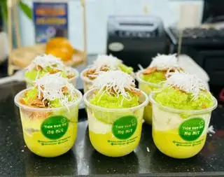 Hình ảnh Kem xôi bơ dừa Thái