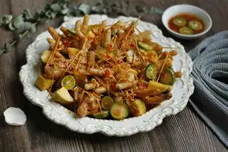 Hình ảnh chân gà sốt thái 