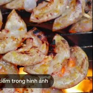 Phèo Nướng sate + đậu bắp  - 90.000 ₫ tại Chân Gà Nướng & Bạch Tuộc Nướng - Đoàn Văn Bơ