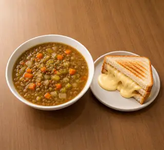 Soup M and cheese toast - 169.000 ₫ tại Saigon Soup Company - Đường 60