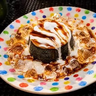Hình ảnh Flan tinh than tre