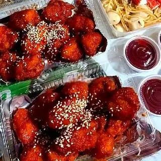 Hình ảnh Gà Popcorn Sốt Cay