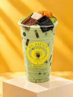 Hình ảnh Trà Sữa Thái Xanh Full topping