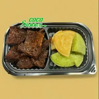 Bánh bò thốt nốt nướng + bò hấp 2 vị - 300g - 65.000 ₫ tại Coco Summer - Trái Cây, Bánh & Chè - Võ Thị Sáu