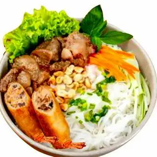 Bún/Bánh Hỏi Chả Giò - 1 Món Mặn - 48.000 ₫ tại Bún Thịt Nướng Hai Đô - Trần Chánh Chiếu