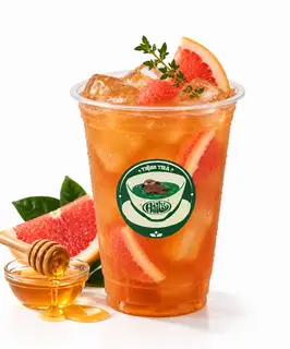 Hình ảnh Trà Bưởi Hồng Mật Ong
