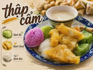 Thập cẩm - bò chuối đúc - 36.000 ₫ tại Cô Hai - Bánh Bò & Bánh Chuối Nước Dừa - Xóm Chiếu