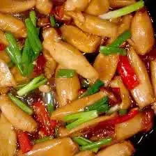 Nấm đùi gà kho chay - 8.000 ₫ tại Cơm Chay Diệu Trang - Nguyễn Xí