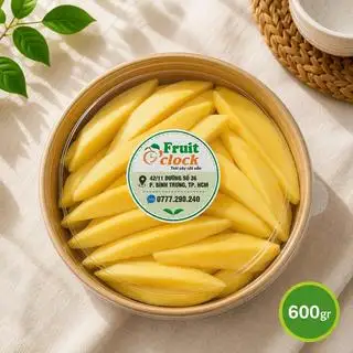 Xoài xanh giòn - 59.000 ₫ tại Fruit O’Clock - Trái Cây Cắt Sẵn - Đường Số 36