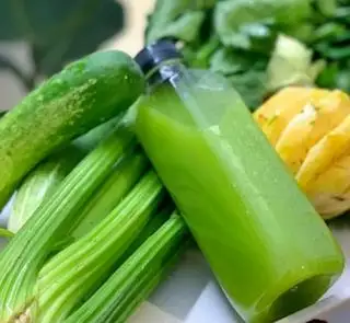 Hình ảnh Nước ép cần tây mix dưa leo