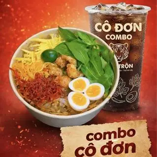 Combo Cô Đơn | 1 món chính + 1 Trà Tắc - 120.000 ₫ tại Hổ Trộn - Bánh Tráng Trộn & Trà Trái Cây - Nguyễn Sơn Hà