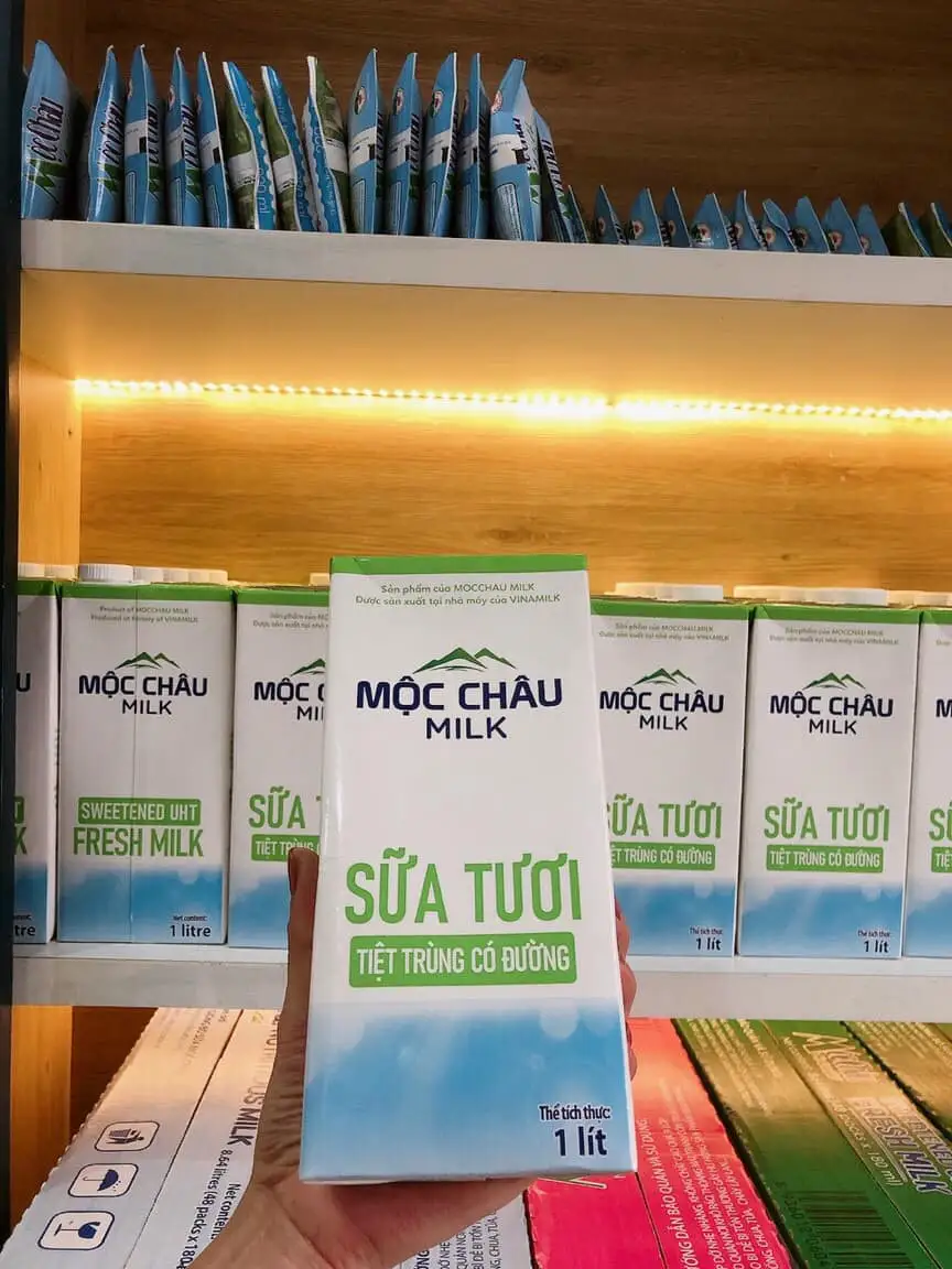 Hình ảnh Sữa tươi tiệt trùng loại 1L - hộp 