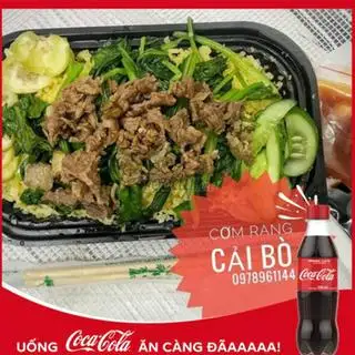 Hình ảnh Cơm rang cải bò - Coca
