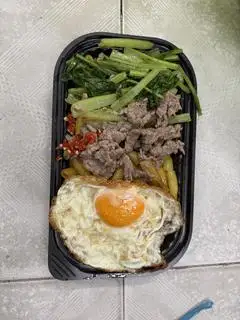 Nui Xào Bò 1 Trứng - 78.000 ₫ tại Bo Bo - Bột Chiên Pate, Nui, Mì Xào Bò - Trần Đình Xu