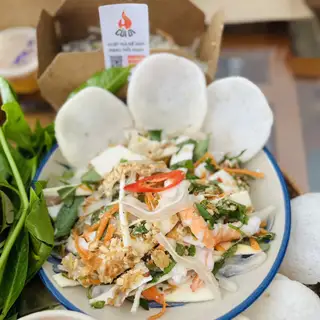 Hình ảnh Gỏi củ hủ dừa, tôm, tai heo (phần 1 người)