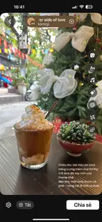 Hình ảnh Cốt dừa cà phê đá xay - Signature