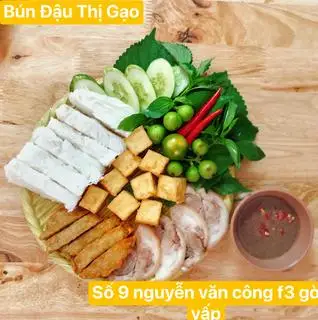Bún đậu thịt - chả cốm - 65.000 ₫ tại Bún Đậu Thị Gạo - Nguyễn Văn Công