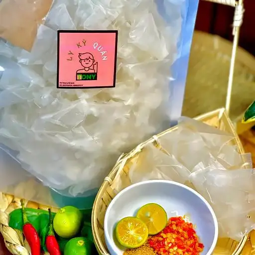 Bánh tráng muối nhuyễn kingsalt - 48.000 ₫ tại Bánh Tráng Muối Nhuyễn - Tony Ly Kỳ Quán - Võ Thị Sáu