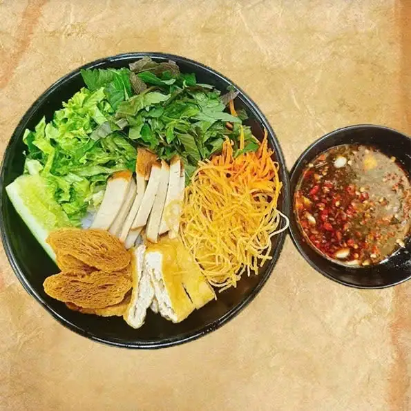 Bún nước tương chay  - 42.000 ₫ tại Cơm Chay Đậu Hũ Diệu My - Đề Thám