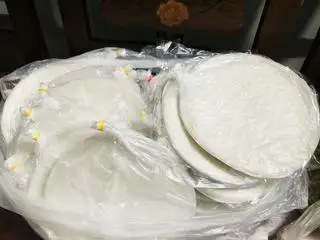 Tròn Phơi Sương - 250gram - 52.000 ₫ tại Góc Nhỏ Nhà Thỏ - Bánh Tráng Phơi Sương & Ăn Vặt - Bạch Đằng