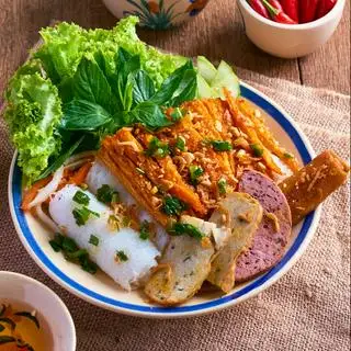 Bánh Hỏi Thịt Nướng Chay - 40.000 ₫ tại Bếp Chay Cô Trang - Bún Xào & Các Món Chay - Đường Số 44