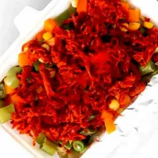 Hình ảnh Mì trộn bò khô