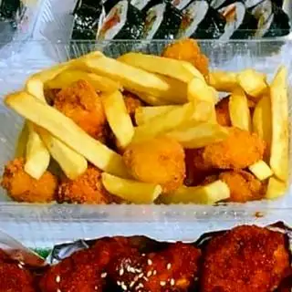 Hình ảnh Gà Popcorn - Khoai Tây Chiên
