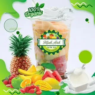 Trái cây dầm yaout - 49.000 ₫ tại Nước Ép Minh Anh - Sinh Tố & Trái Cây Tươi - Đường Số 41
