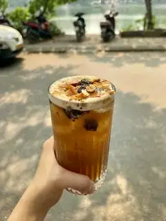Hình ảnh Trà me đậu phộng (Ly Lớn)