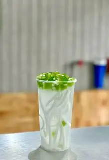Nước Dừa Tươi  Thạch Dừa Non Lá Dứa - Size L : 700ml  - 40.000 ₫ tại Má Mix & Dừa Mix An - Nguyễn Văn Dung