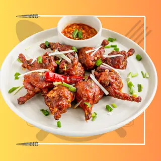 Chicken lollipop - 5pcs - 149.000 ₫ tại INDIAN RESTAURANT AGRA MAHAL - Phan Khiêm Ích