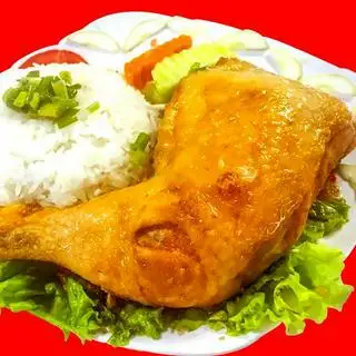 Hình ảnh Cơm gà quay ngũ vị