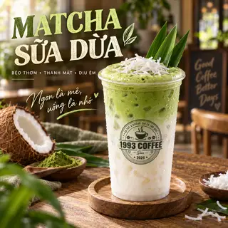 Hình ảnh Matcha sữa dừa - Matcha coconut milk
