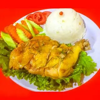 Hình ảnh Cơm gà chặt