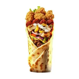Hình ảnh Tacos Đặc biệt Gà giòn xúc xích