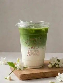 Hình ảnh Matcha Latte hoa nhài/ Jasmine Matcha latte size L