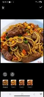 Mì Ý bò rau củ - P4 - 133.650 ₫ tại Cow Express - Beefsteak, Mì Ý & Salad - Sư Vạn Hạnh