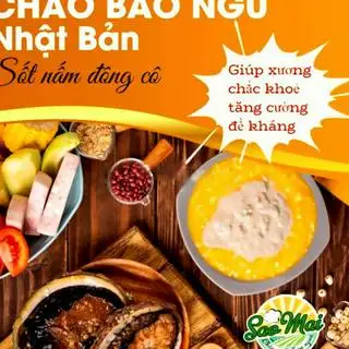 Hình ảnh Cháo bào ngư xốt nấm đông cô