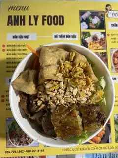 Hình ảnh Bún trộn Gà Bò