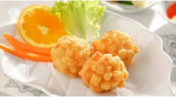 Hải sản tẩm bánh mì - 3 viên - 17.000 ₫ tại Ăn Vặt & Cá Viên Huynh Đệ - Phan Văn Trị